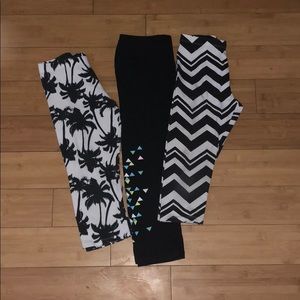 Girls cropped leggings for summer